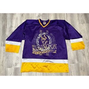 Vintage‎ Red Oak Washington Huskies Jersey Men's Large